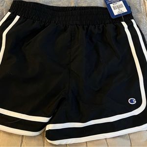 Champion Black/White Shorts Girls - NWT - Size XL/14